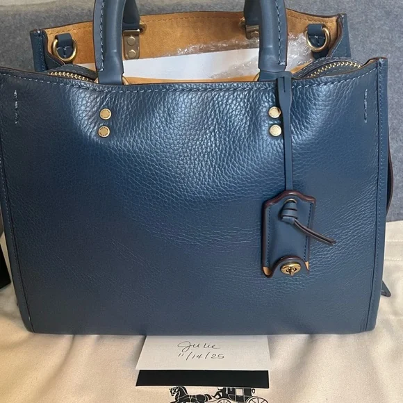 Coach 20315 Rogue 30 - Dark Denim - Picture 1 of 16